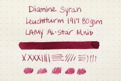 Diamine Syrah - Ink Cartridges -Office Tools Diamine Syrah InkReview OW Leuchtturm1917 80g 1 487cc634 3f5c 4bbc 9fae 6307c381b60c