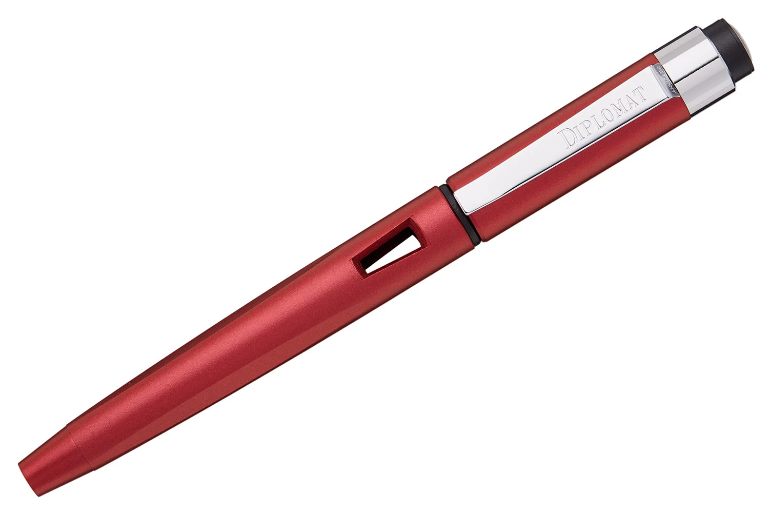 Diplomat Magnum Fountain Pen - Burned Red 4 Diplomat Magnum Fountain Pen - Burned Red - Image 2