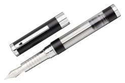 Diplomat Nexus Demo Fountain Pen - Black/Silver -Office Tools Diplomat Nexus Demo Black OW 2