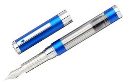 Diplomat Nexus Demo Fountain Pen - Blue/Silver -Office Tools Diplomat Nexus Demo Blue OW 2