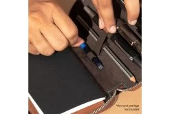 Endless 5-Pen Companion Pouch - Brown -Office Tools EndlessWorks 5PenCase CompanionFolder stock 4