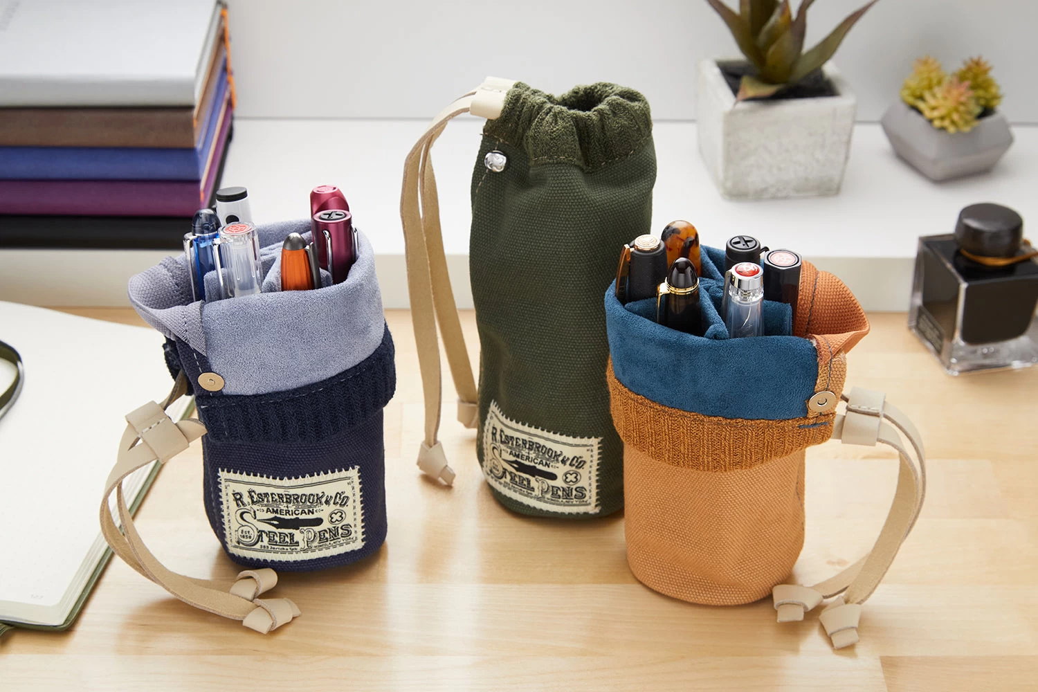 Esterbrook 2GO Pen Cup - Tan 9 Esterbrook 2GO Pen Cup - Tan - Image 7