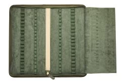 Esterbrook 40 Pen Zipper Canvas Pen Case - Army Green -Office Tools Esterbrook 40PenCase Canvas Green OW 3