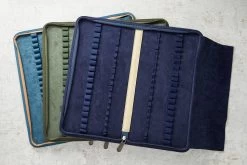 Esterbrook 40 Pen Zipper Canvas Pen Case - Army Green -Office Tools Esterbrook Canvas PenCases 40 Group 3
