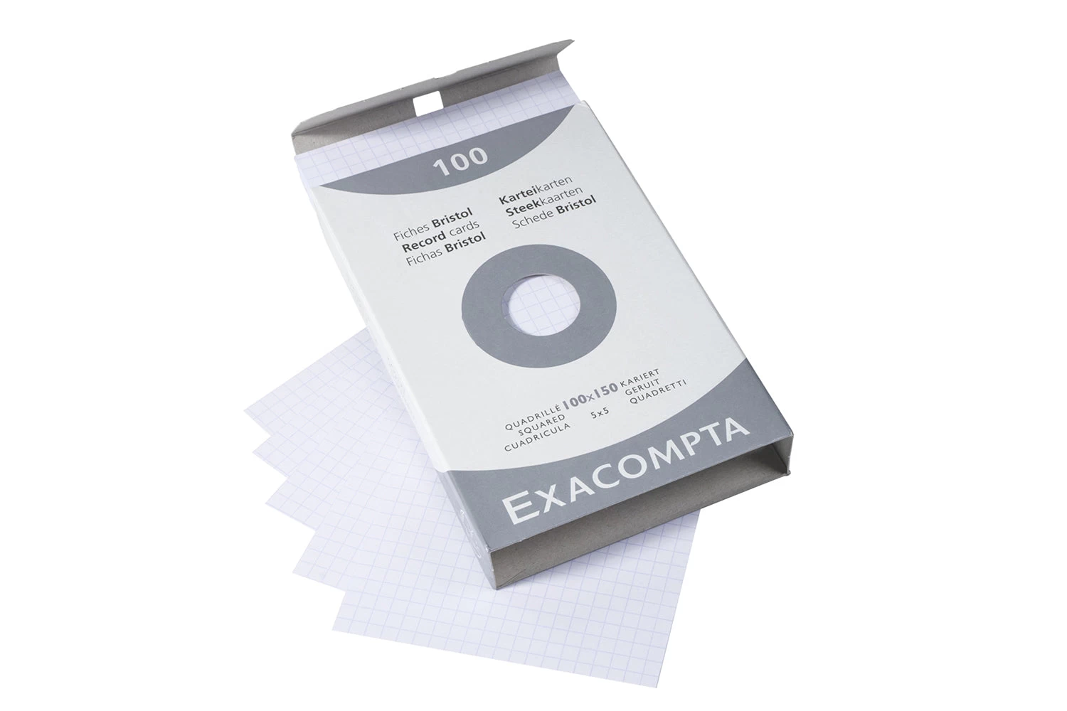 Exacompta White Index Cards (4 X 6) - Graph 6 Exacompta White Index Cards (4 X 6) - Graph - Image 4