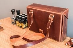 Galen Leather Writer's Medic Bag - Crazy Horse Tan 35 Galen Leather Writer's Medic Bag - Crazy Horse Tan -Office Tools GL MedicBag Tan stock 10