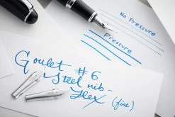 Goulet #6 Steel Flex Nib - Silver -Office Tools GPC FlexNibs Steel 6 2
