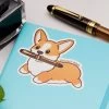 Goulet Sticker - Corgi 2 Goulet Sticker - Corgi -Office Tools GPC Stickers Corgi 1
