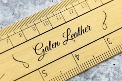Galen Leather Brass Ruler -Office Tools GalenLeather Accessories Ruler 3
