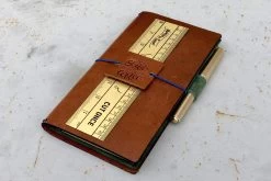 Galen Leather Brass Ruler -Office Tools GalenLeather BrassRuler stock 4