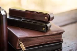 Girologio Double Magnetic Closure Pen Case - Black -Office Tools Girologio Case Double Black 7