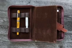 Girologio Grab N Go Pen Case - Oxblood -Office Tools Girologio GrabNGo Oxblood 6