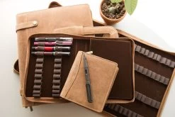 Girologio 48 Pen Case - Saddle -Office Tools Girologio PenCase 48 SaddleTan 5