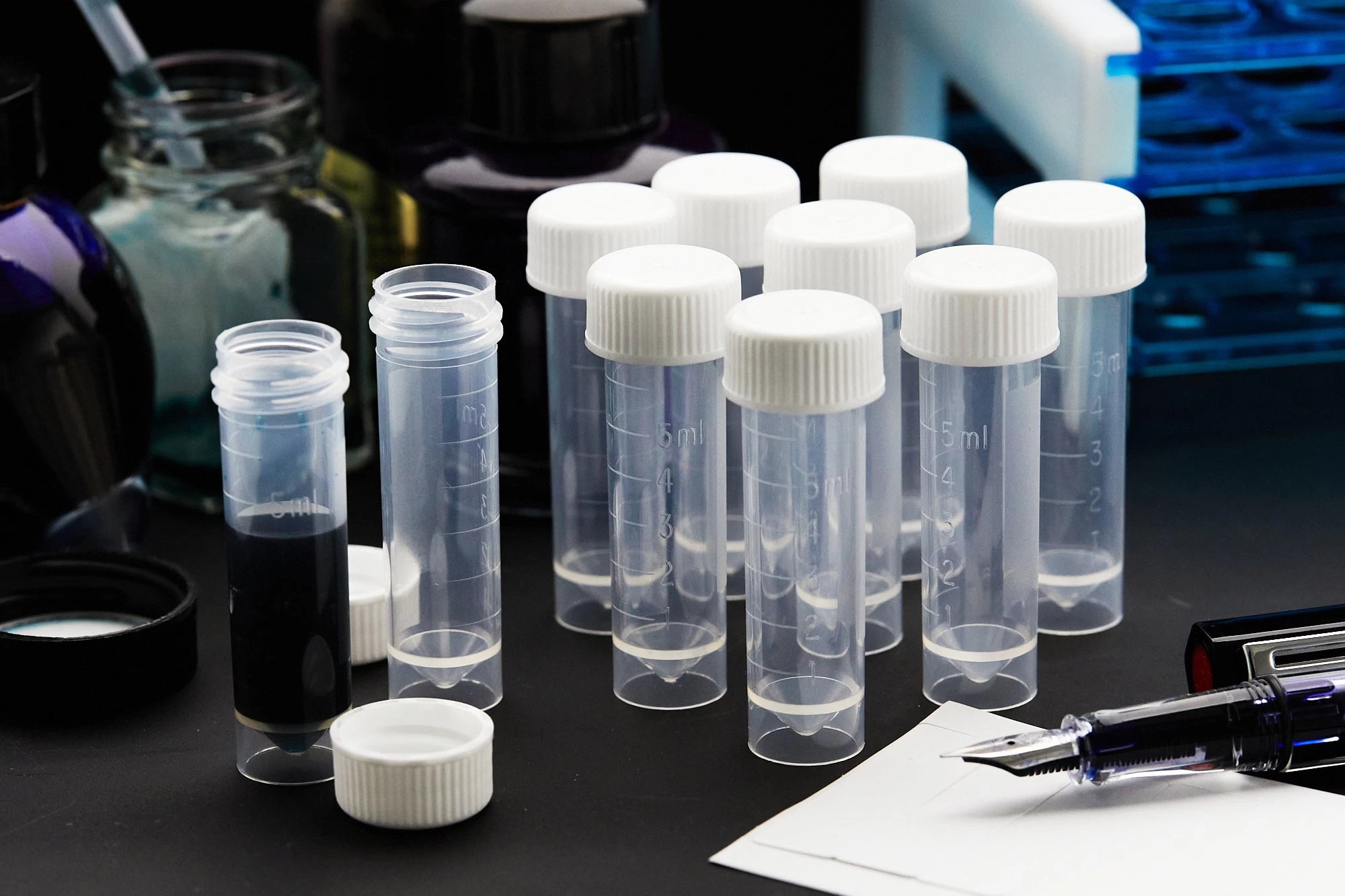 Goulet Empty Ink Sample Vials - Pack Of 10 4 Goulet Empty Ink Sample Vials - Pack Of 10 - Image 2