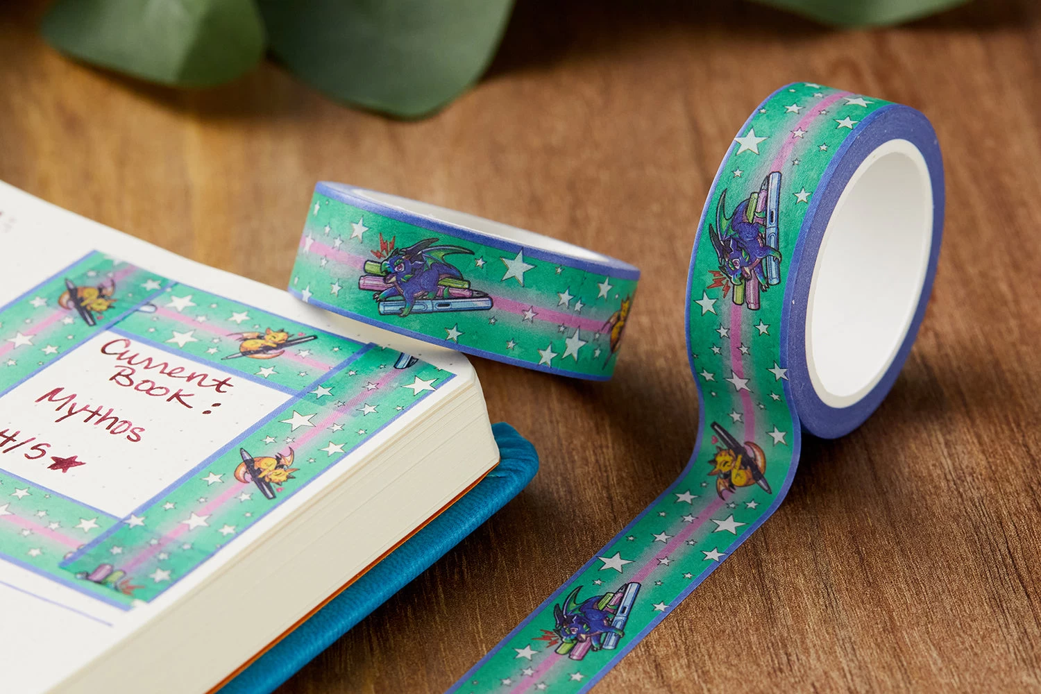 Goulet Washi Tape - Dragons 4 Goulet Washi Tape - Dragons - Image 2