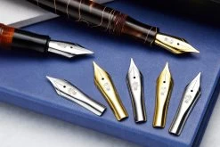 Goulet #6 Steel Nib - Gold -Office Tools Goulet 6SteelNib Gold Silver 1
