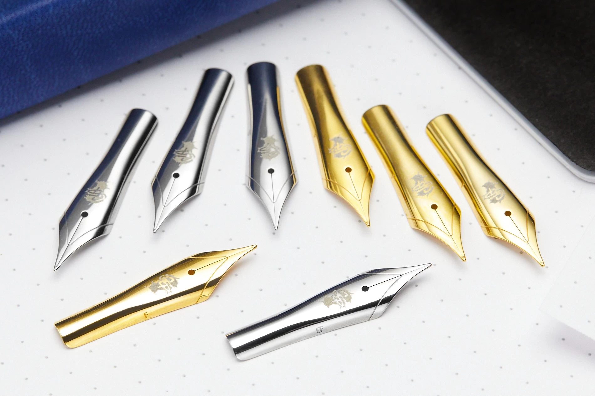 Goulet #6 Steel Nib - Silver 6 Goulet #6 Steel Nib - Silver - Image 4