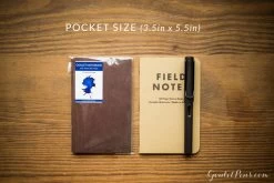 Goulet Notebook W/ 68gsm Tomoe River Paper - Pocket, Dot Grid -Office Tools GouletPens TomoeRiver Notebooks SharedEnvironmental 10