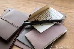 Goulet Notebook W/ 68gsm Tomoe River Paper - Passport TN, Dot Grid 24 Goulet Notebook W/ 68gsm Tomoe River Paper - Passport TN, Dot Grid -Office Tools GouletPens TomoeRiver Notebooks SharedEnvironmental 6