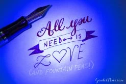 Noodler's Blue Ghost - 4.5oz Bottled Ink With Free Charlie Pen -Office Tools GouletPens ValentinesDay 2017 8 3af937a0 c132 4091 9306 e573a943abce