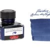 Herbin Bleu Des Profondeurs - 30ml Bottled Ink 2 Herbin Bleu Des Profondeurs - 30ml Bottled Ink -Office Tools Herbin BleuDesProfendeurs BS SwabText