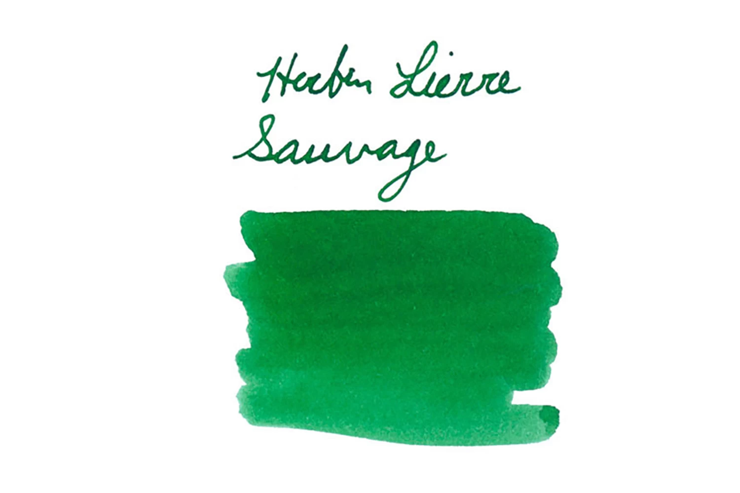 Herbin Lierre Sauvage - Ink Sample 3 Herbin Lierre Sauvage - Ink Sample