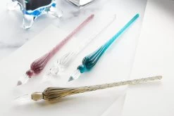 Herbin Round Glass Dip Pen - Turquoise 7 Herbin Round Glass Dip Pen - Turquoise -Office Tools Herbin RoundGlassPens Clear Black Turquoise Violet group 1 1445bbb4 bcc4 4545 8487 bbdb7ac1a256