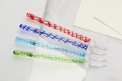 Herbin Straight Glass Dip Pen - Bleu Calanque -Office Tools Herbin Straight GlassDipPen Group 2 b75bc7f3 6723 4813 acff 6c6006d36377