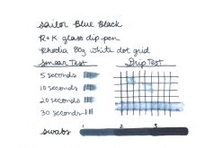 Sailor Blue Black - 50ml Bottled Ink -Office Tools IR Sailor BlueBlack
