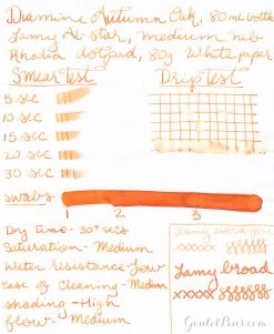 Diamine Autumn Oak - Ink Cartridges -Office Tools InkReview Diamine AutumnOak 1 a885c828 29e7 4c35 8719 91ff58a19e8e