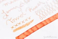 Pelikan Edelstein Mandarin - Ink Sample -Office Tools InkReview PelikanEdelstein Mandarin 4