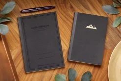 Itoya ProFolio Oasis A5 Notebook - Charcoal 11 Itoya ProFolio Oasis A5 Notebook - Charcoal -Office Tools Itoya Oasis Summit Notebooks Horizontal