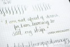 Jacques Herbin 1670 Stormy Grey - Ink Sample -Office Tools JHerbin StormyGrey Blog 5 1