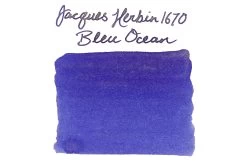 Jacques Herbin 1670 Anniversary Ink Gift Set -Office Tools JacquesHerbin 1670 BleuOcean SwabText 3ca35a13 1b3f 4f5f a740 c1a4ad498689