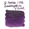 Jacques Herbin 1798 Amethyste De L'Oural - Ink Sample -Office Tools JacquesHerbin 1798 AmethysteDelOural SwabText 7320873d 6685 4f39 a089 e13d15a2a8eb