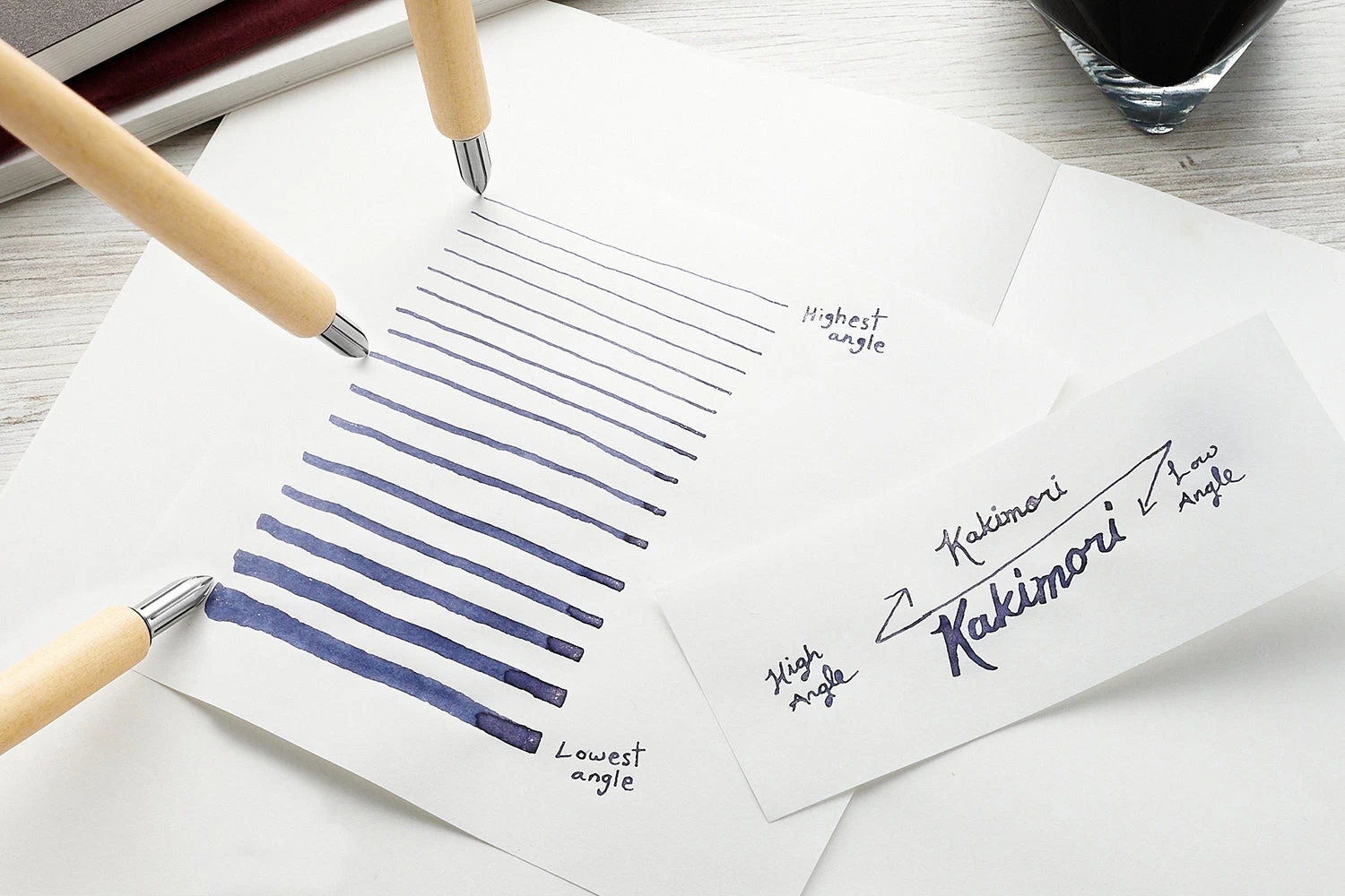 Kakimori White Sakura Wood Nib Holder 8 Kakimori White Sakura Wood Nib Holder - Image 6