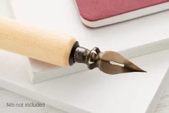 Kakimori White Sakura Wood Nib Holder 18 Kakimori White Sakura Wood Nib Holder -Office Tools Kakimori Nib NibHolder WhiteSakuraWood 3