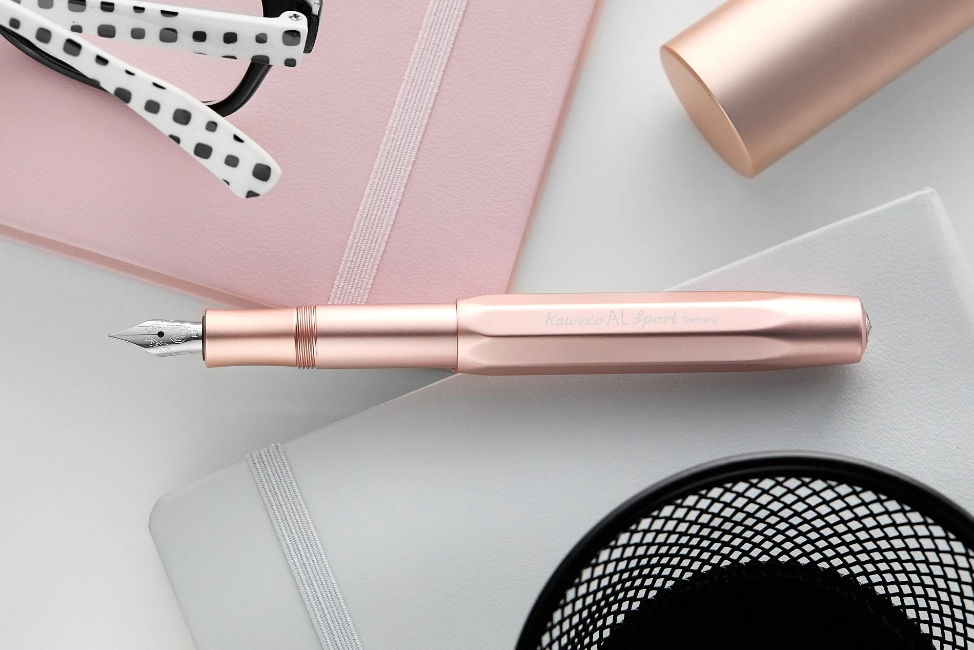 Kaweco AL Sport Fountain Pen - Rose Gold 10 Kaweco AL Sport Fountain Pen - Rose Gold - Image 8