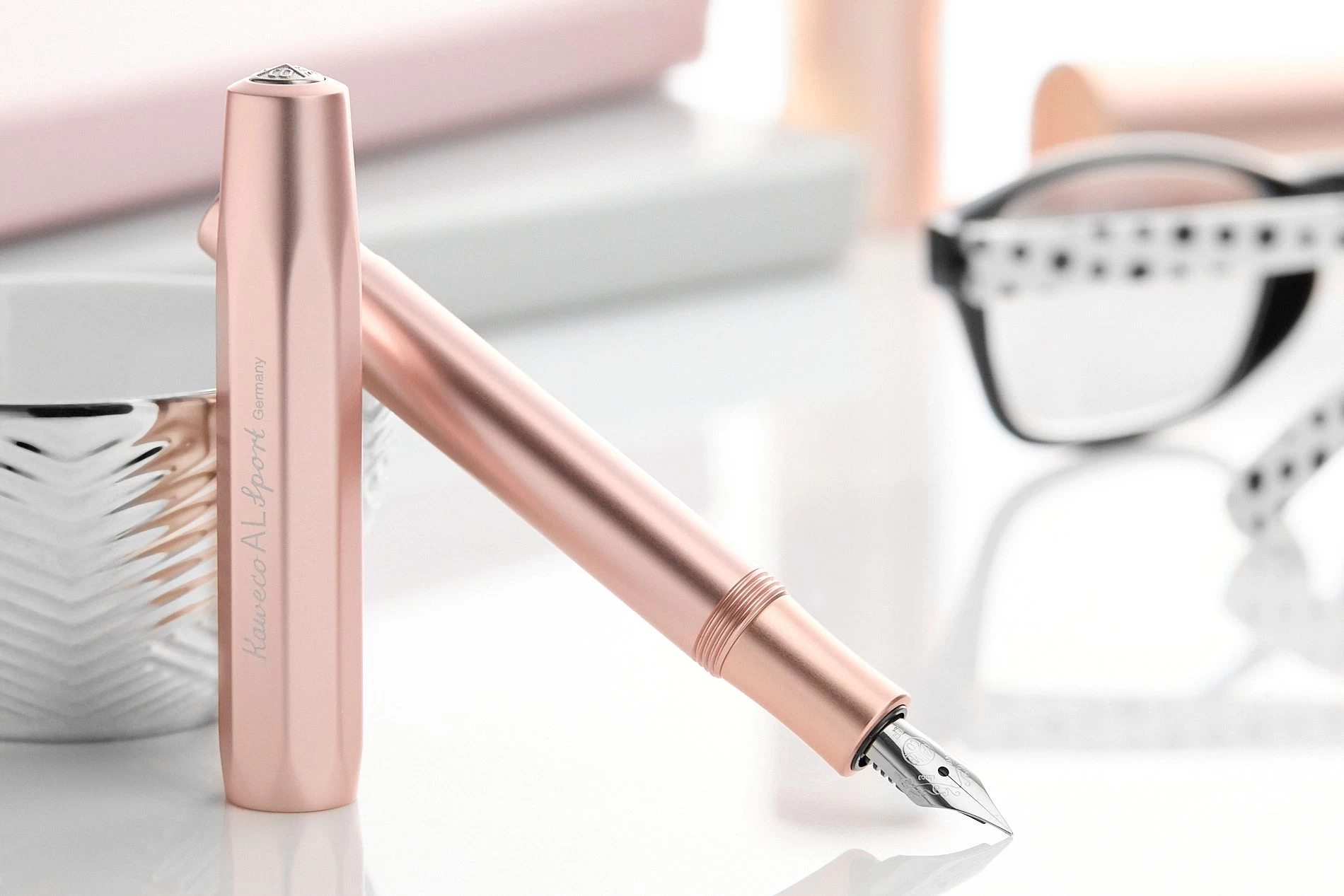 Kaweco AL Sport Fountain Pen - Rose Gold 8 Kaweco AL Sport Fountain Pen - Rose Gold - Image 6