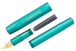 Kaweco AL Sport Fountain Pen - Iguana Blue -Office Tools Kaweco ALSport IguanaBlue OW 3