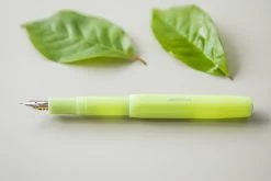 Kaweco Frosted Sport Fountain Pen - Fine Lime -Office Tools Kaweco FrostedSport Lime