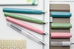 Kaweco Perkeo Fountain Pen - All Clear 23 Kaweco Perkeo Fountain Pen - All Clear -Office Tools Kaweco Perkeo AllClear BreezyTeal PeonyBlossom JungleGreen 2
