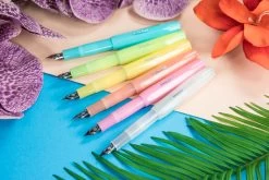 Kaweco Frosted Sport Fountain Pen - Fine Lime -Office Tools Kaweco Sport Frosted FineLime 12