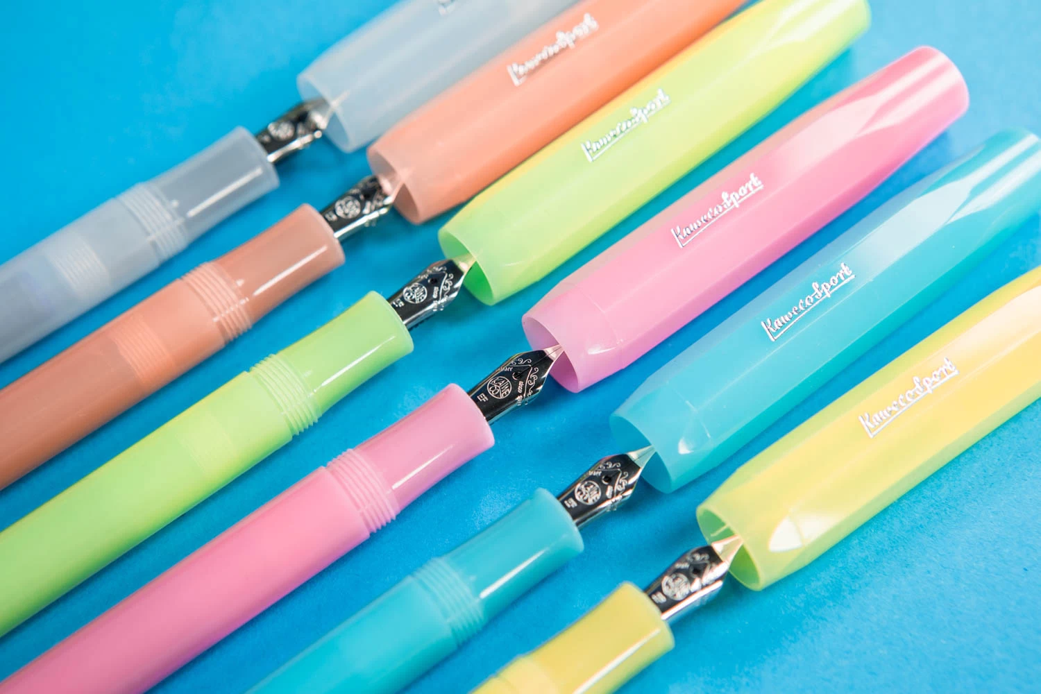 Kaweco Frosted Sport Fountain Pen - Natural Coconut 14 Kaweco Frosted Sport Fountain Pen - Natural Coconut - Image 12