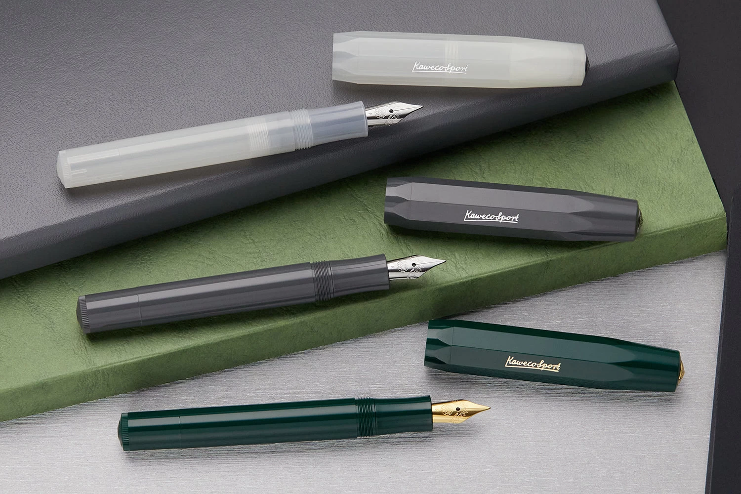 Kaweco Frosted Sport Fountain Pen - Natural Coconut 15 Kaweco Frosted Sport Fountain Pen - Natural Coconut - Image 13
