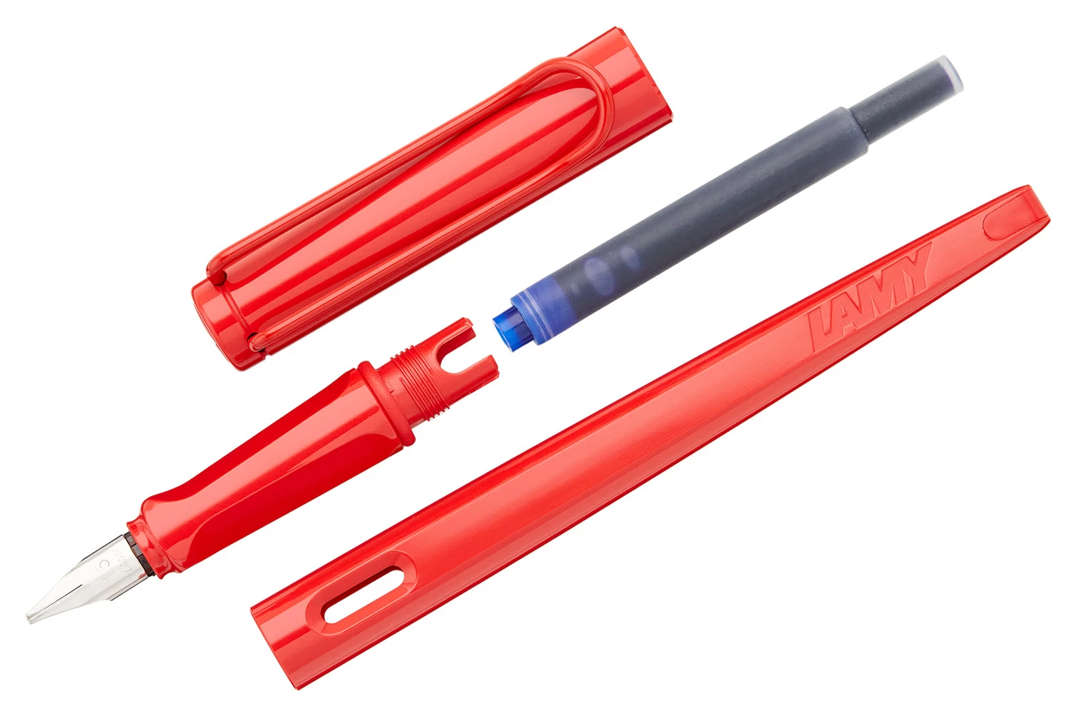 LAMY Joy Fountain Pen - Strawberry 5 LAMY Joy Fountain Pen - Strawberry - Image 3