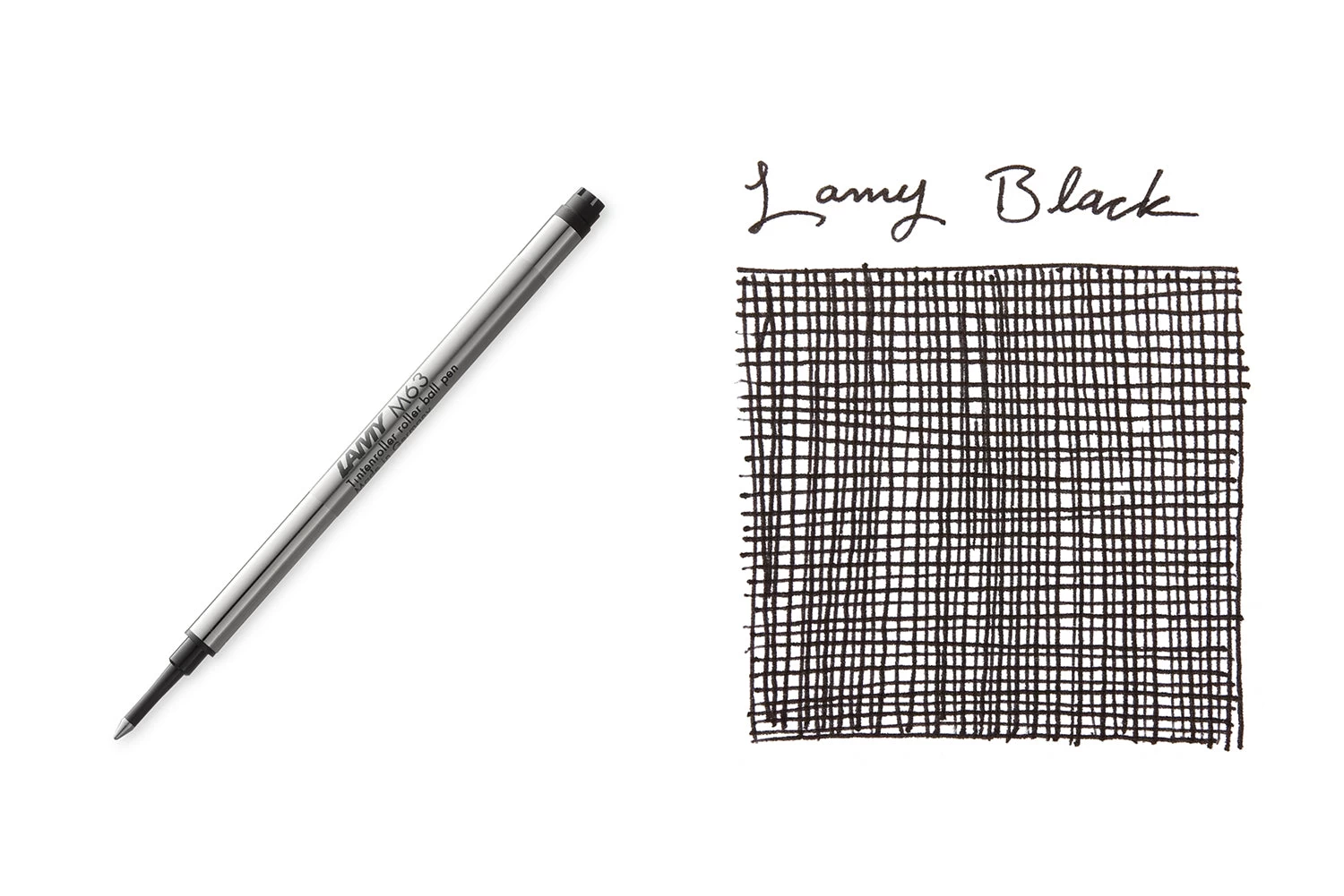 LAMY M63 Rollerball Refill - Black 3 LAMY M63 Rollerball Refill - Black