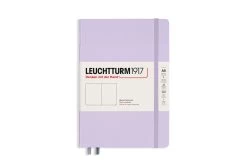 Leuchtturm1917 Medium A5 Notebook - Lilac, Dot Grid -Office Tools Leuchtturm1917 A5 Lilac Blank stock 1