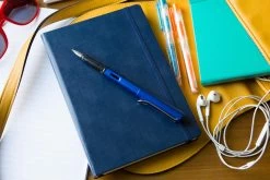 Leuchtturm1917 Medium A5 Notebook - Navy, Lined -Office Tools Leuchtturm1917 A5Hardcover Lined NW 9