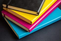 Leuchtturm1917 Medium A5 Notebook - Black, Dot Grid -Office Tools Leuchtturm1917 Hardcover A5 DotGrid Black NW 8